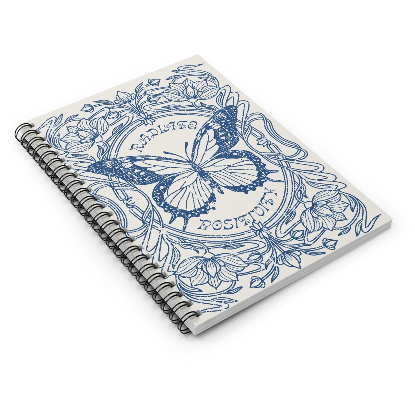 Radiate Positivity- Notebook Ruled Line