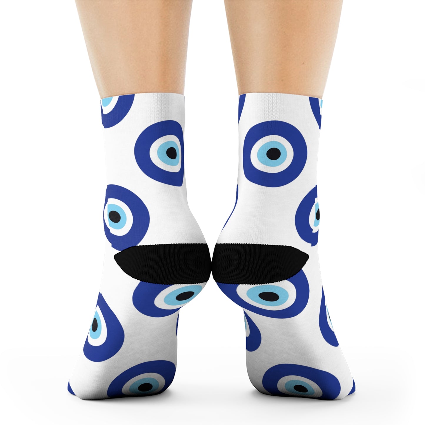 Evil Eye Crew Socks