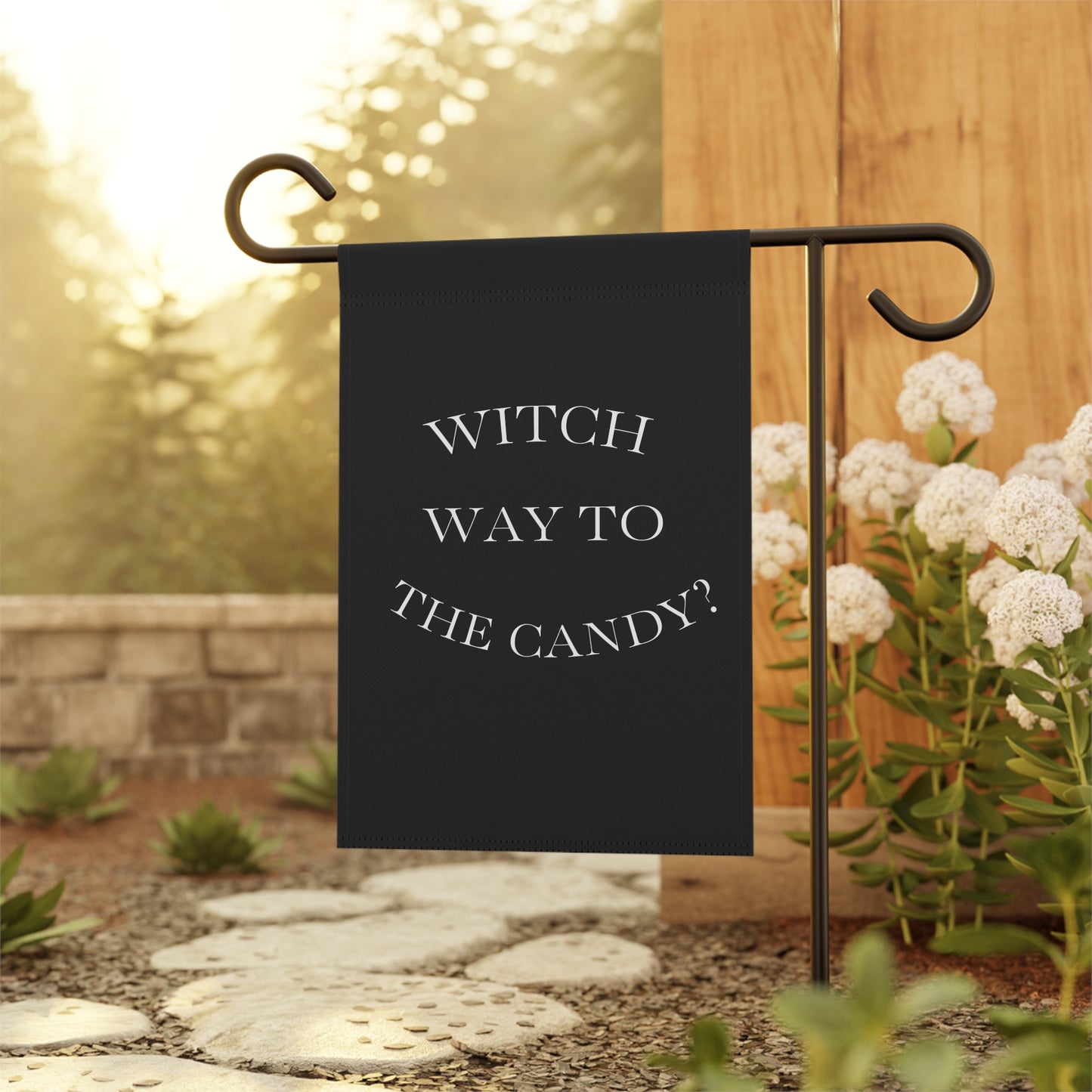 Witch Way To The Candy Halloween Banner