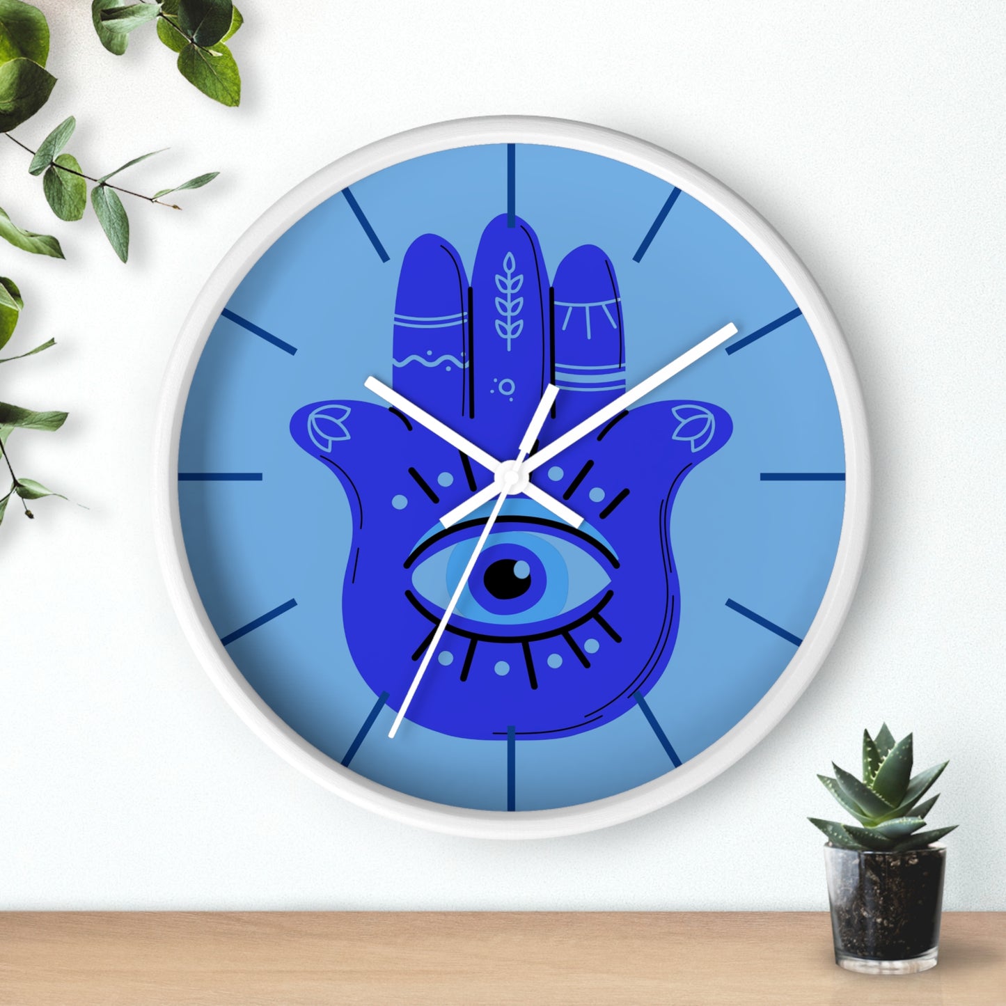 Evil Eye Wall Clock