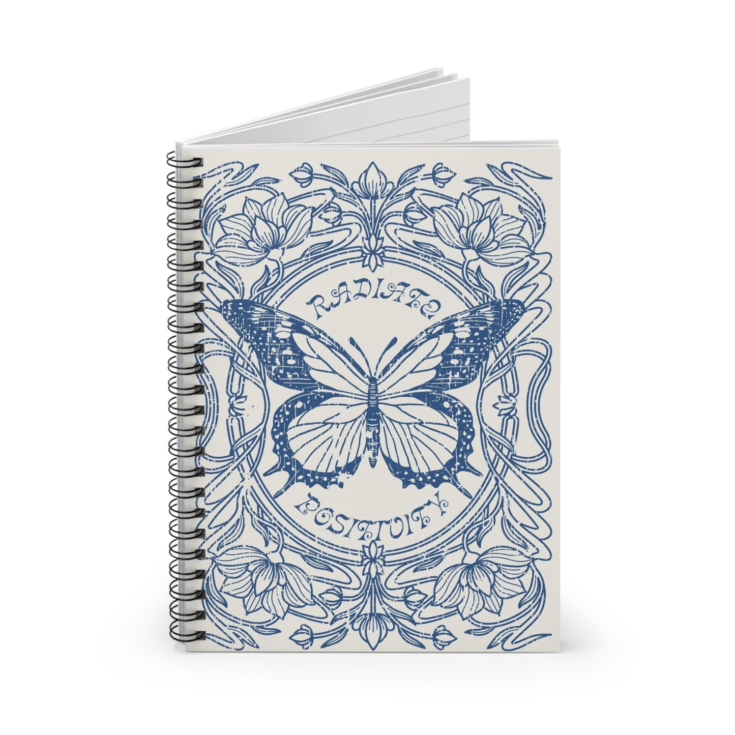 Radiate Positivity- Notebook Ruled Line