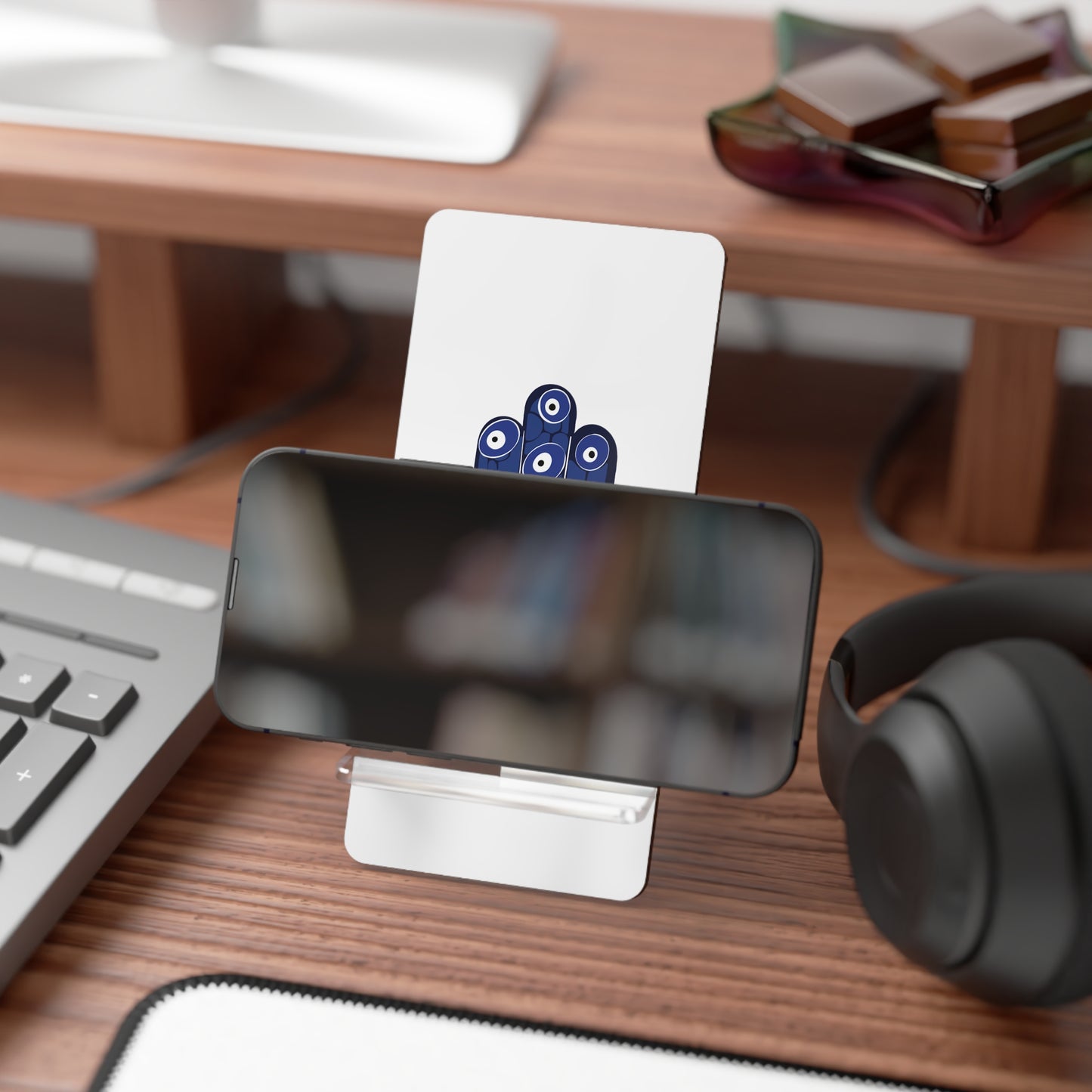 Evil Eye Mobile Display Stand for Smartphones