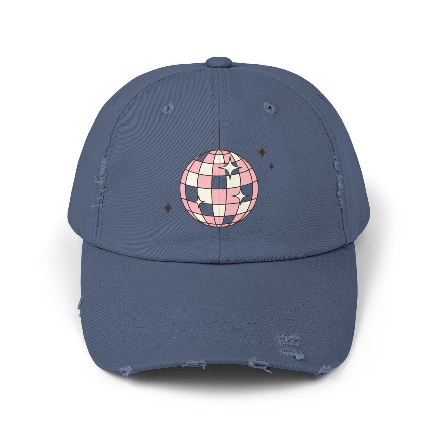 Pink Disco Ball Hat