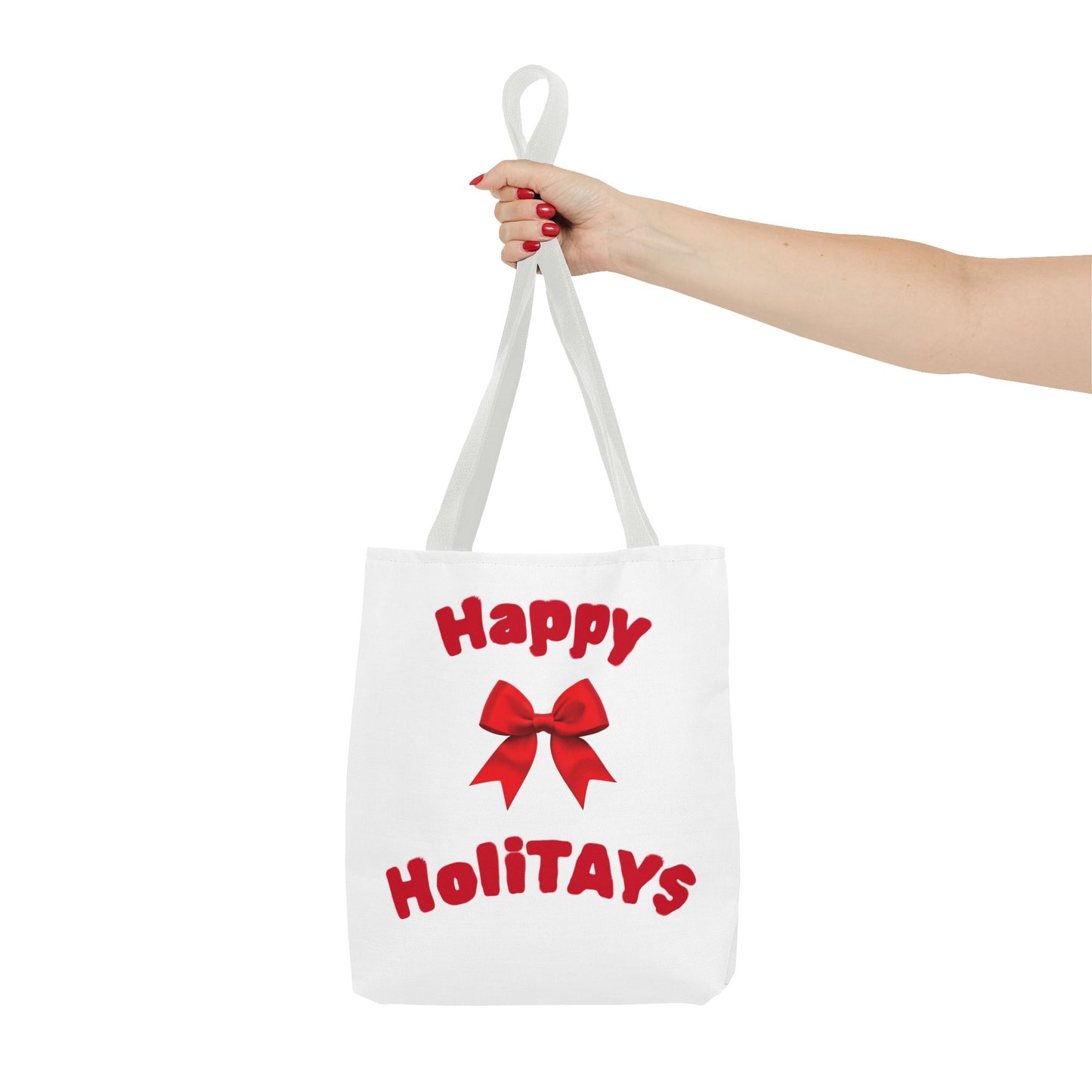 Happy HoliTAYS Holiday Christmas Tote Bag