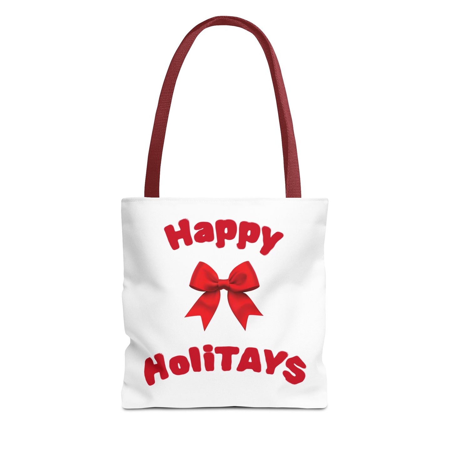 Happy HoliTAYS Holiday Christmas Tote Bag