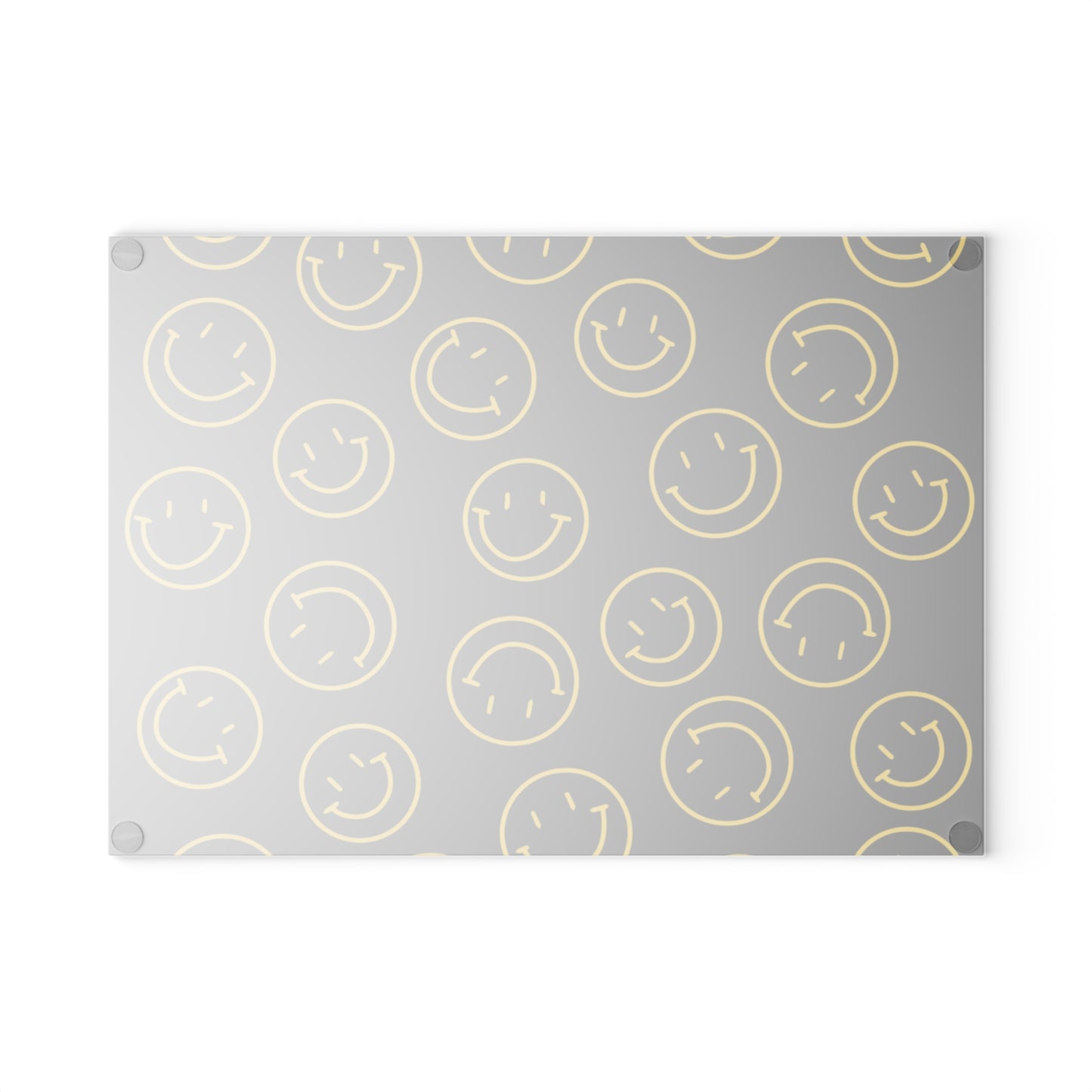 Smiley Face Glass Cutting Board
