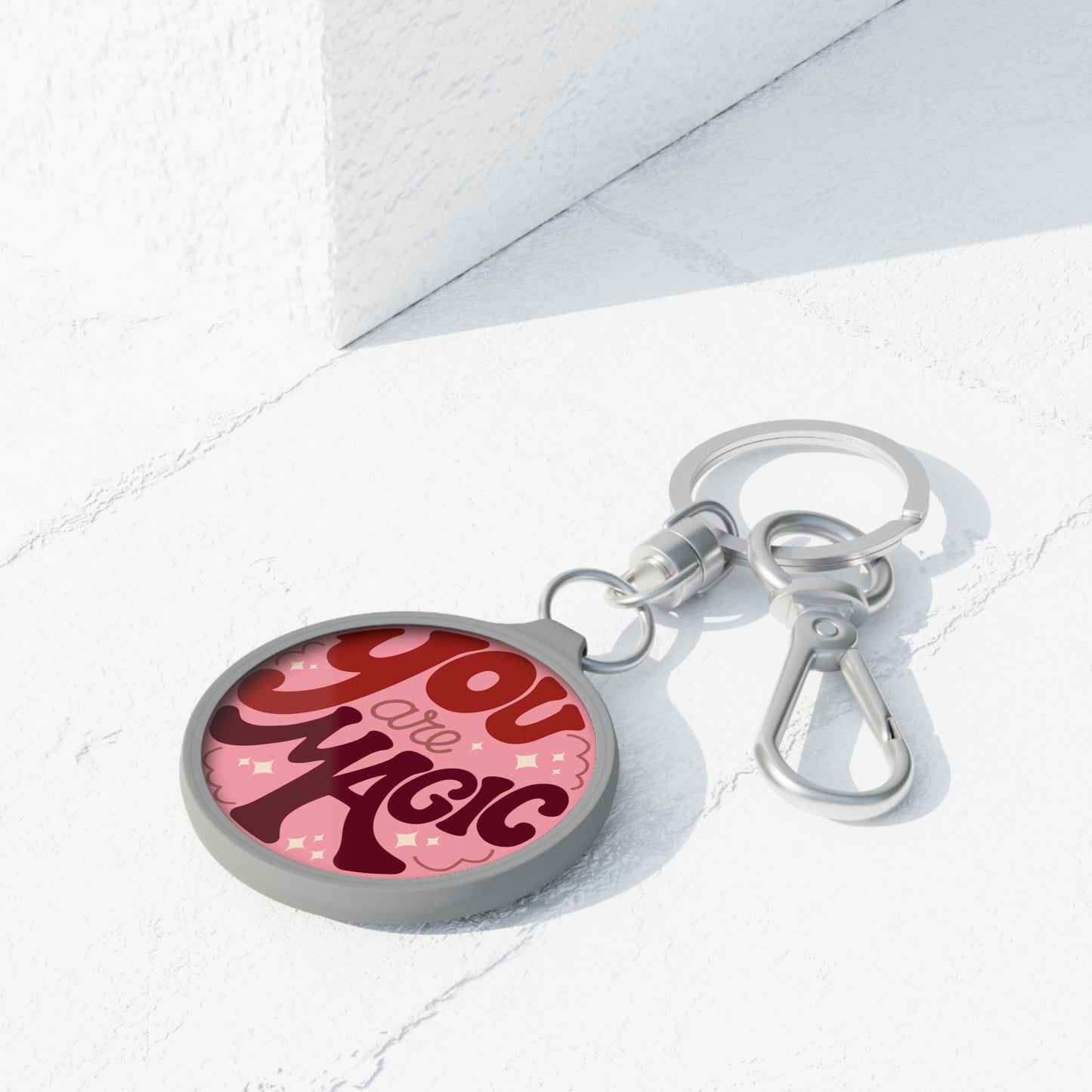 Affirmation Keyring Tag