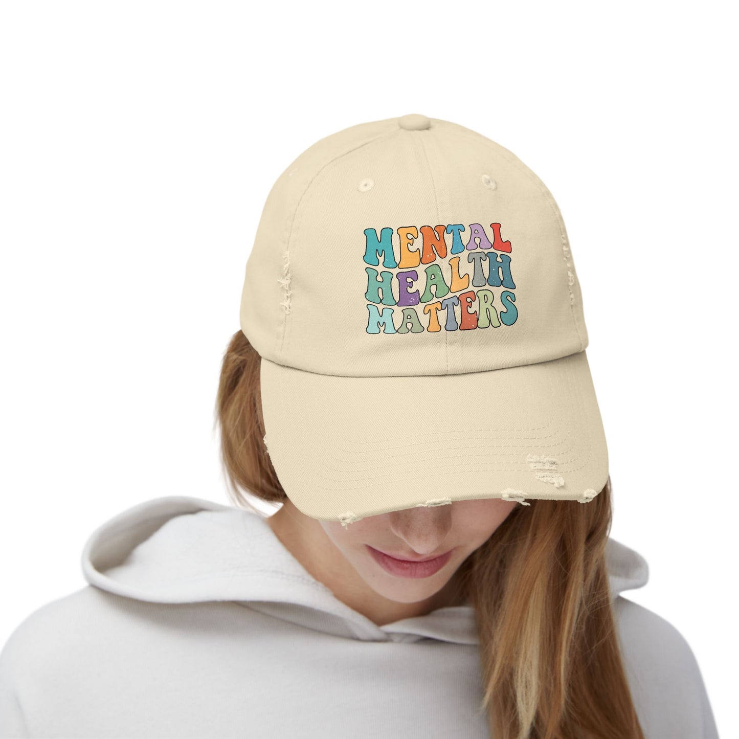 Mental Health Matters Distressed Hat