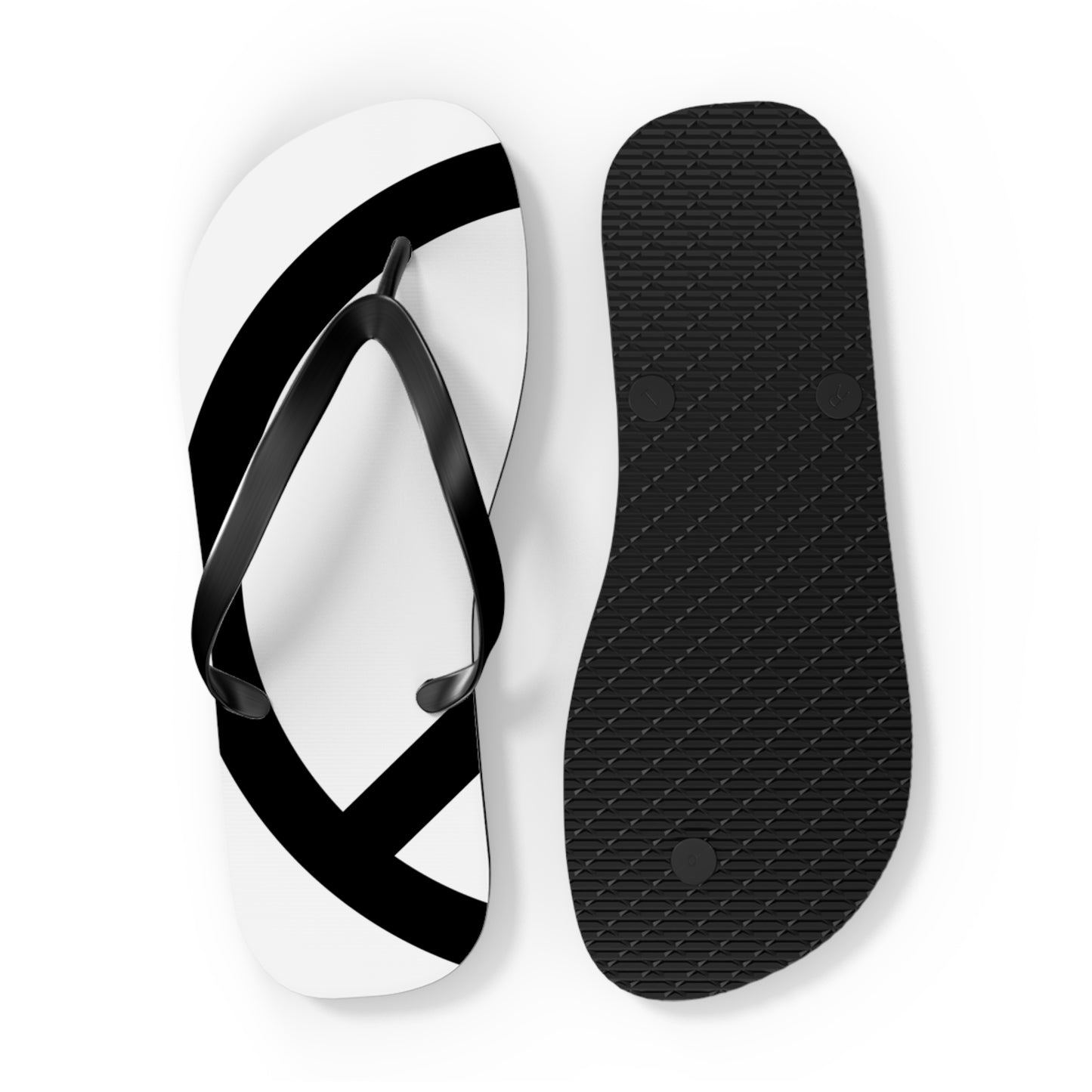 Peace Sign Flip Flops