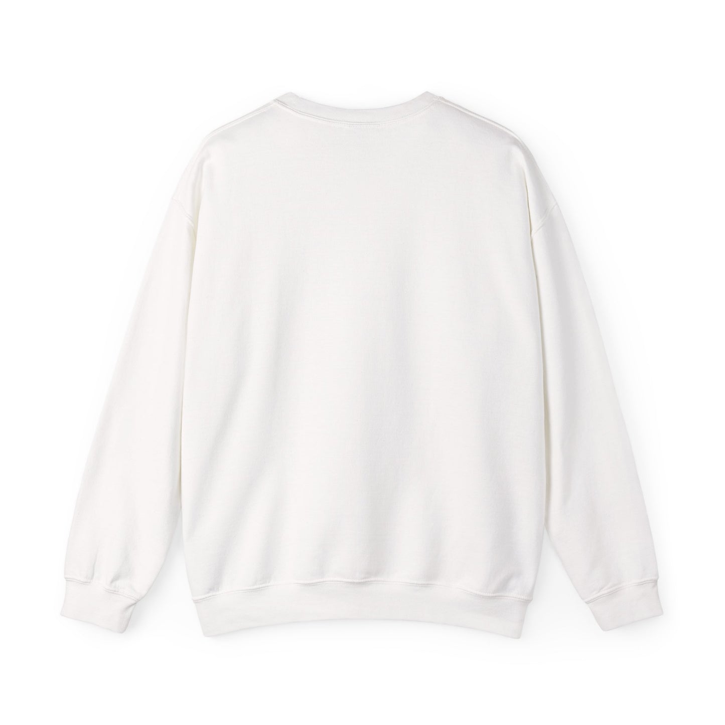 Evil Eye Hamsa Classic White Crewneck Sweatshirt — Unisex Heavy Blend Crew