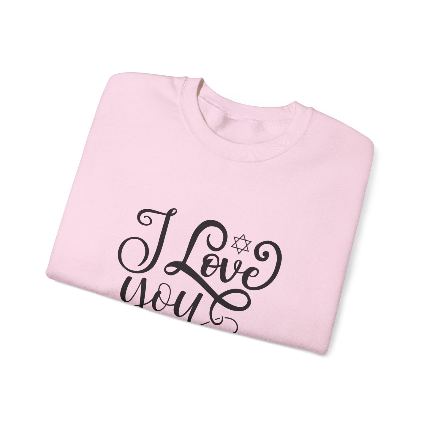 I Love You a Latke Crewneck, Holiday Sweatshirt, Hanukkah Gifts