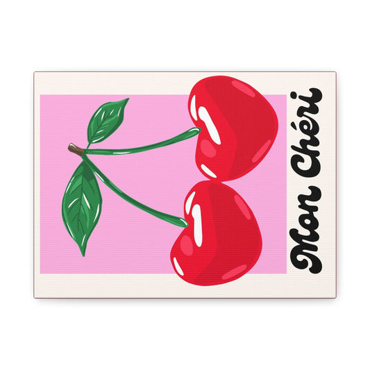 Mon Cheri Matte Canvas, Stretched, 1.25"