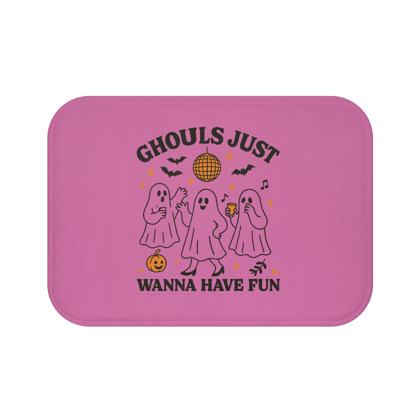 Ghouls Just Wanna Have Fun Halloween Bath Mat