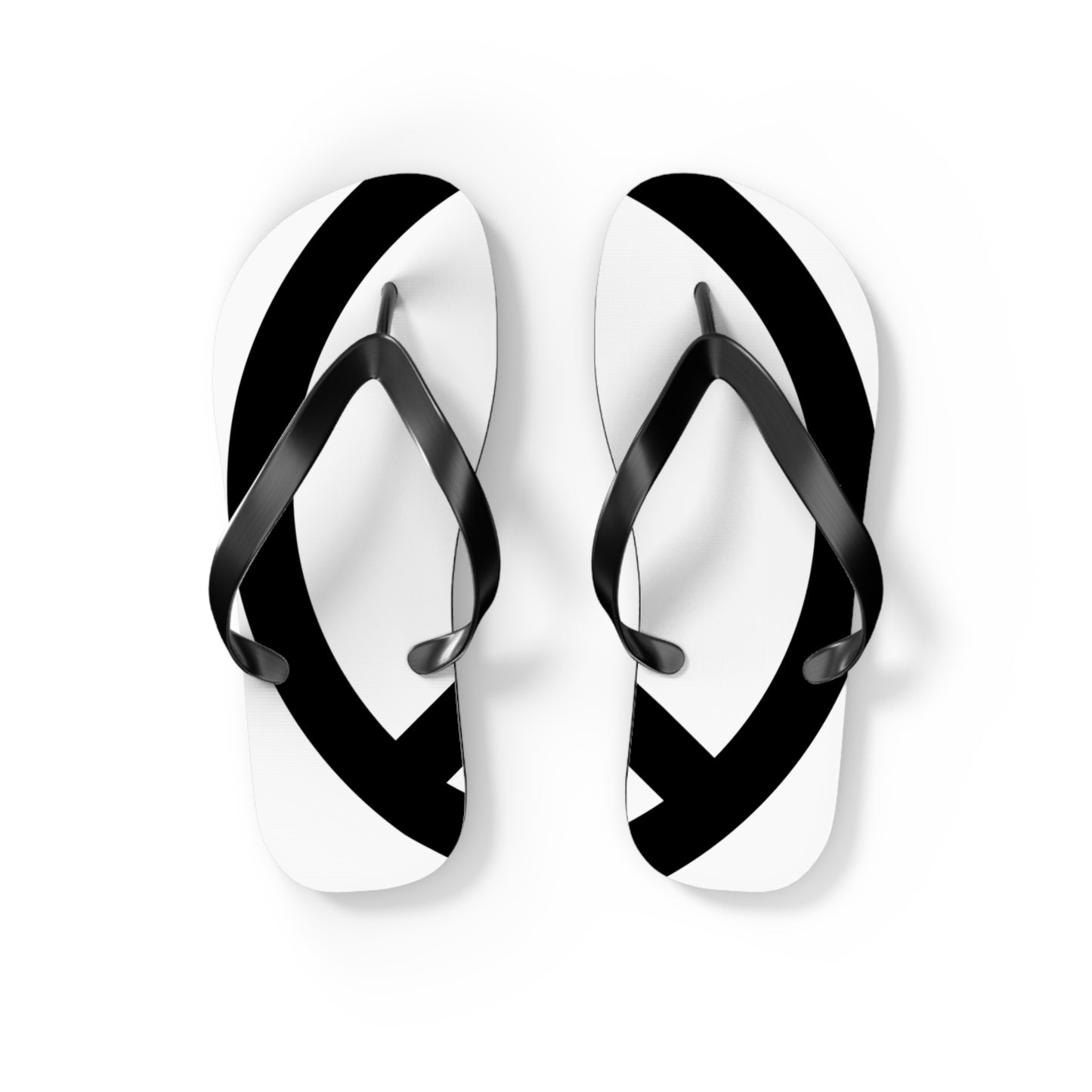 Peace Sign Flip Flops