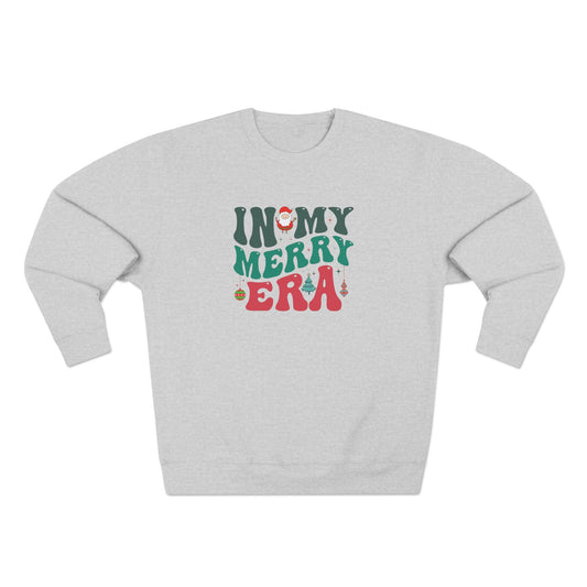 In My Merry Era Christmas Sweatshirt, Merry Christmas, Holiday Sweatshirt