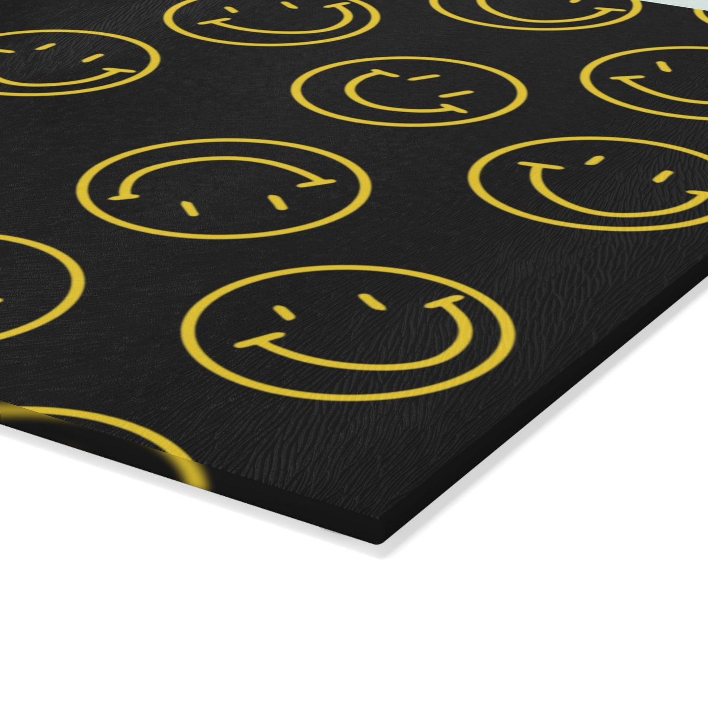 Smiley Face Glass Cutting Board
