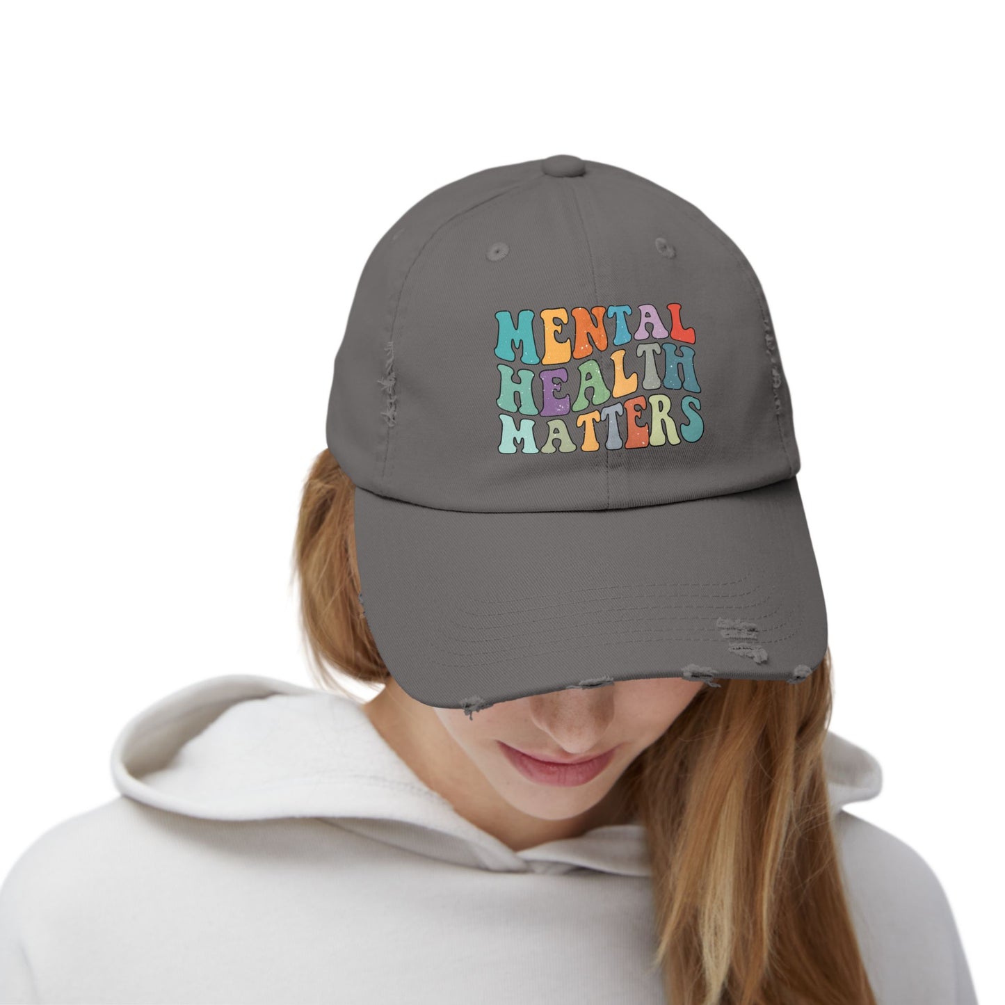 Mental Health Matters Distressed Hat