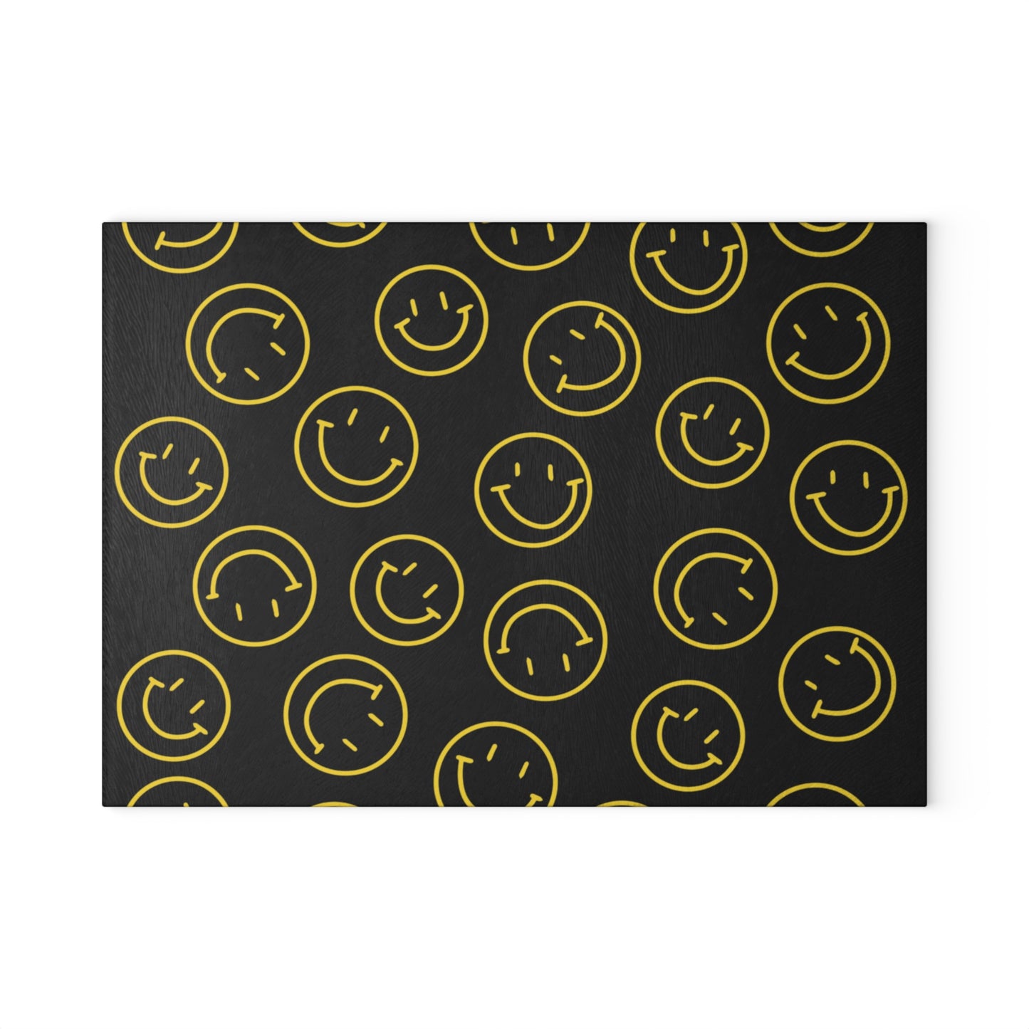 Smiley Face Glass Cutting Board