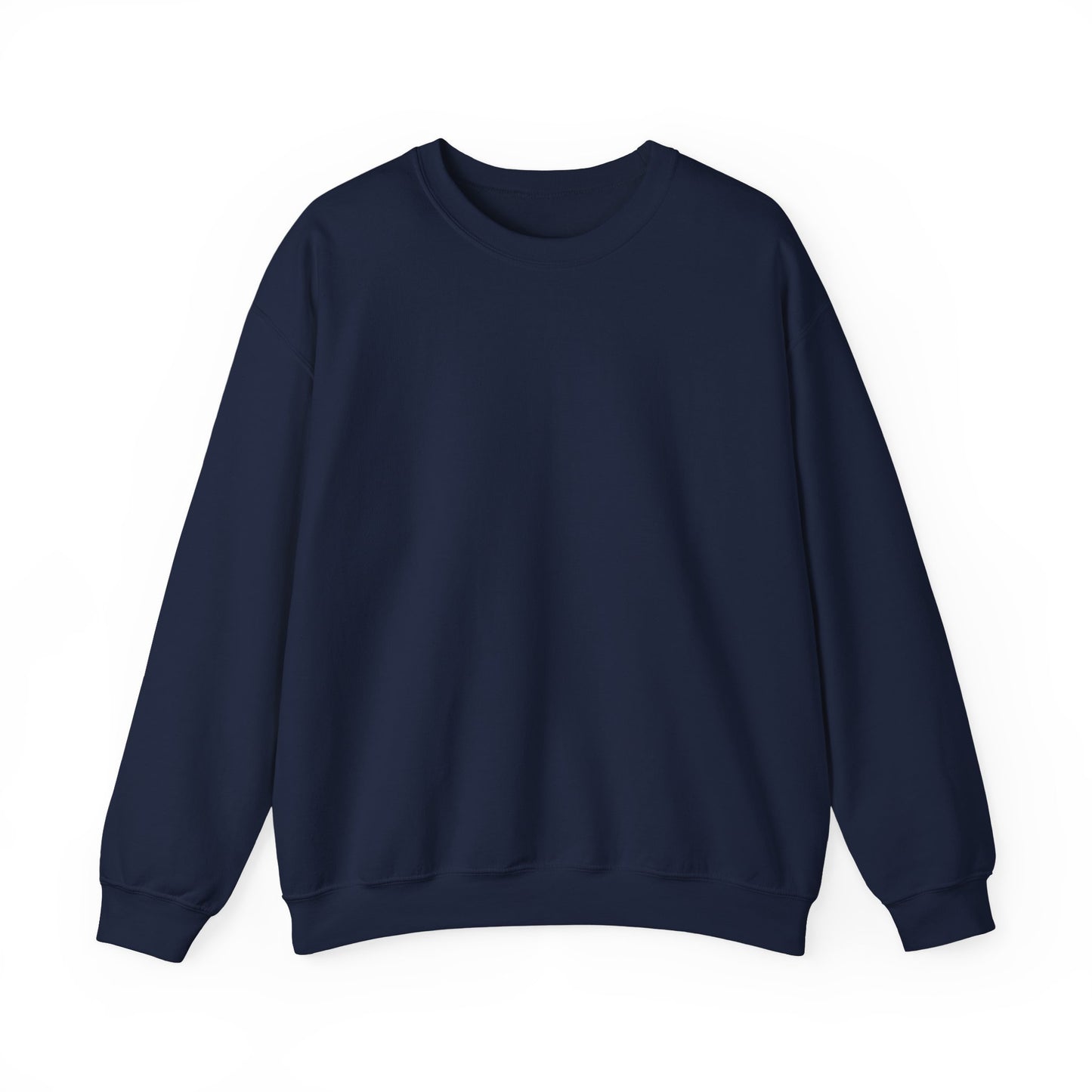 Evil Eye Hamsa Classic White Crewneck Sweatshirt — Unisex Heavy Blend Crew