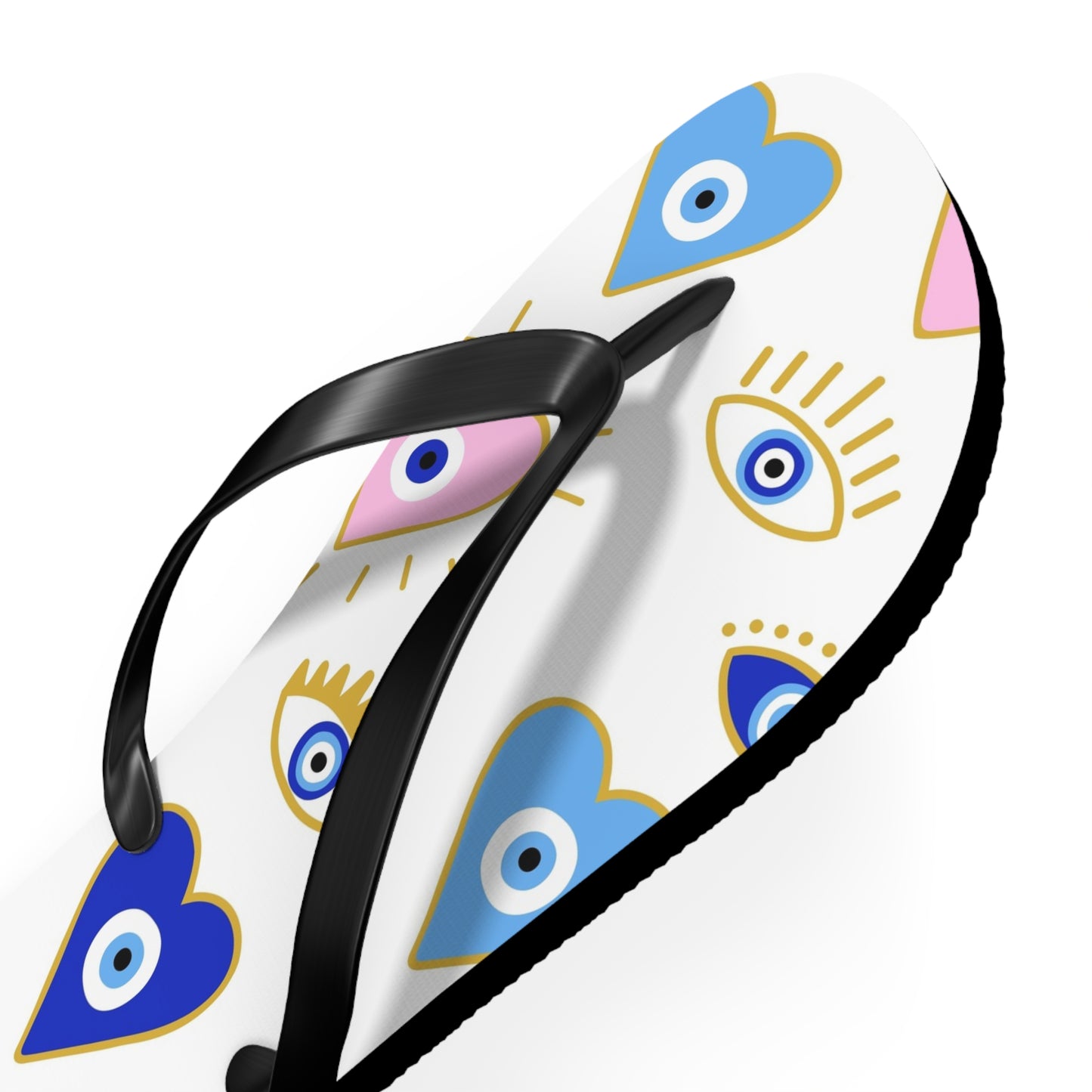 Evil Eye Flip Flops