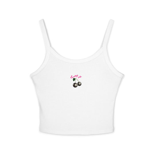 Lucky Me Spaghetti Strap Tank Top