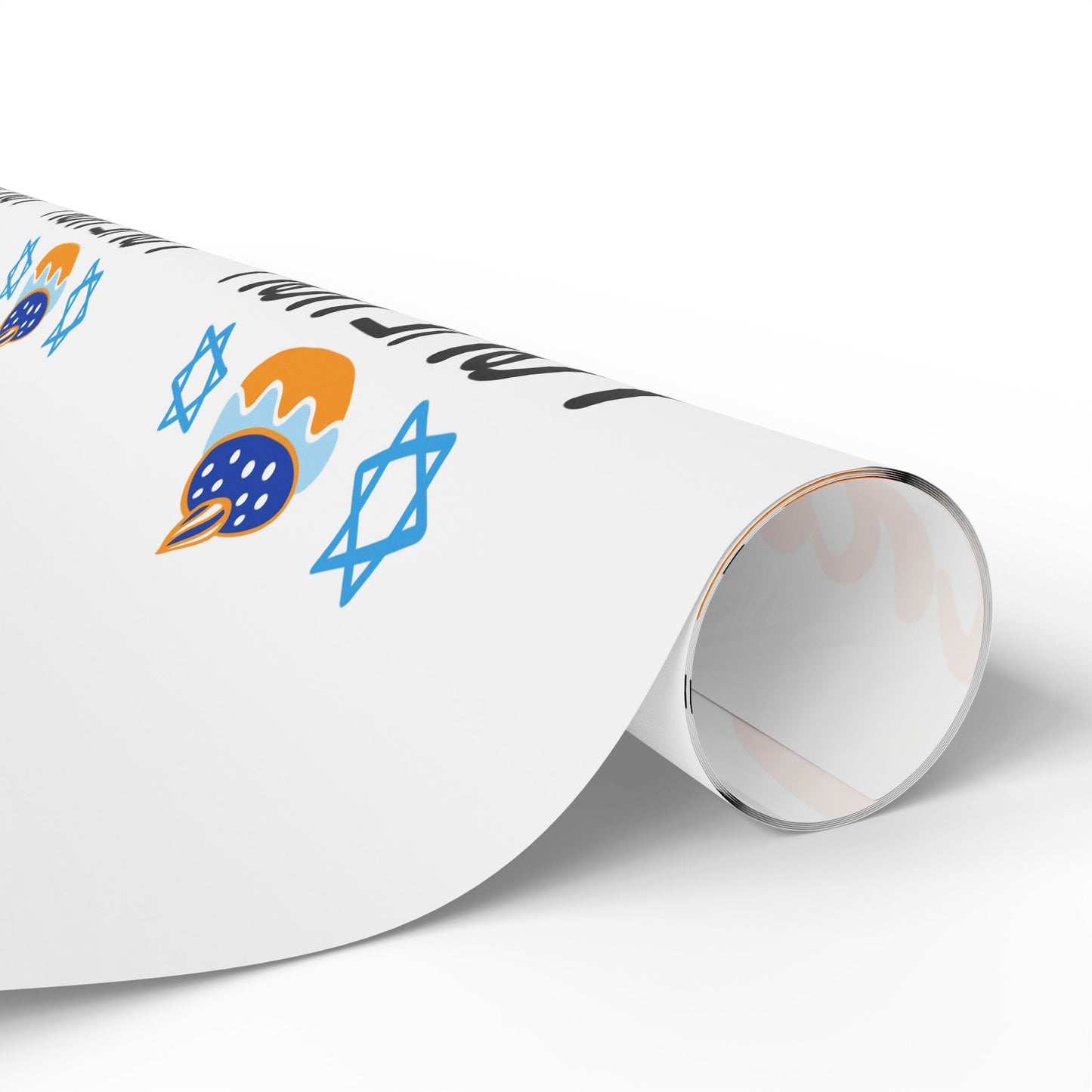 Love You Latkes Holiday Hanukkah Wrapping Paper