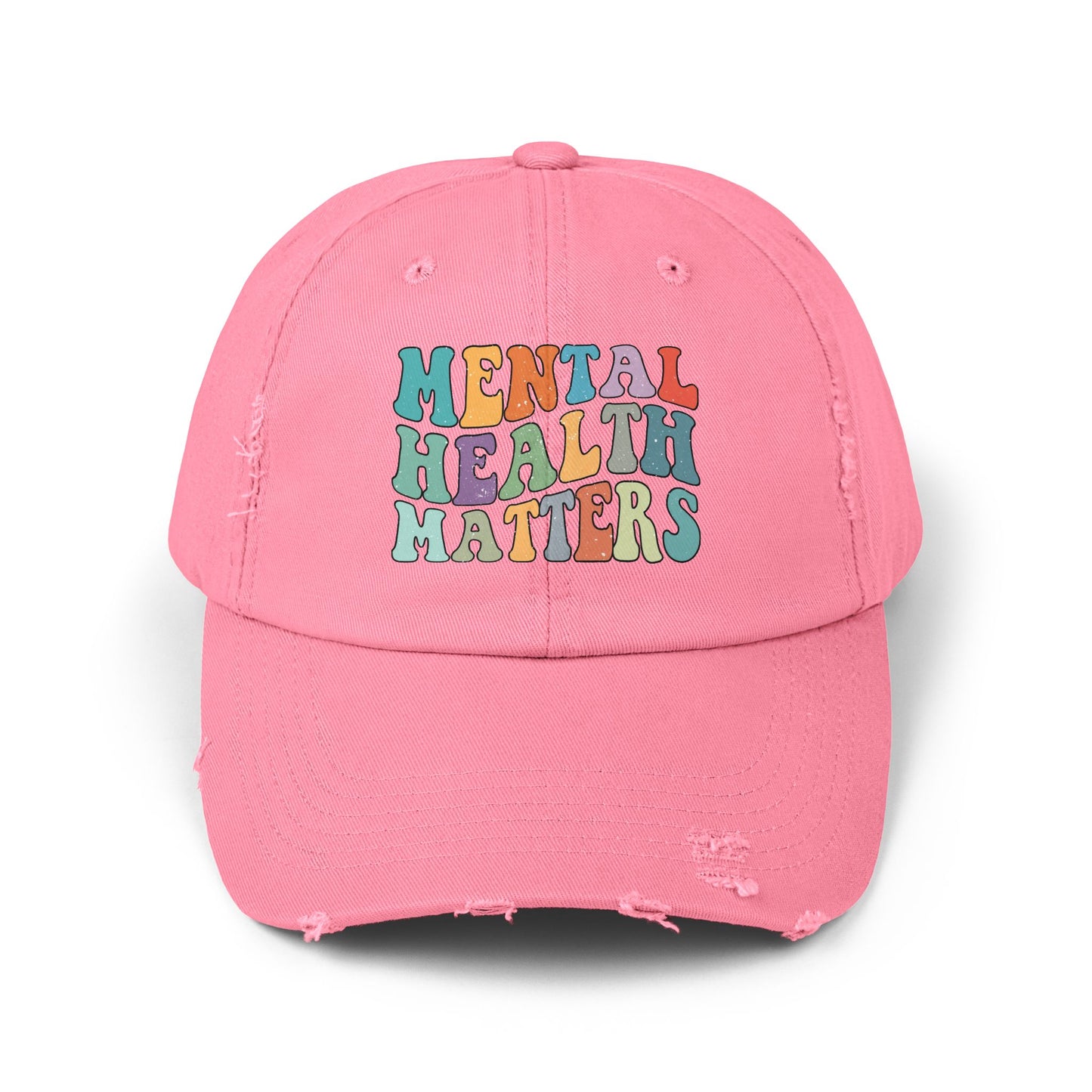 Mental Health Matters Distressed Hat