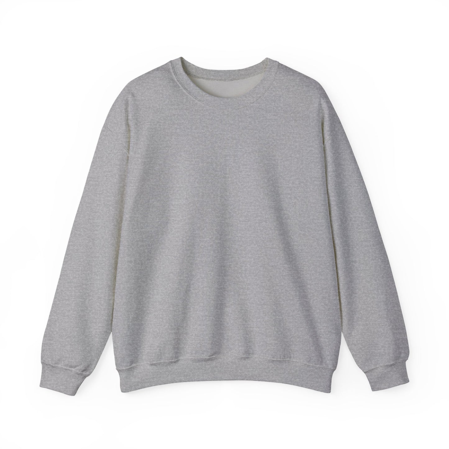 Evil Eye Hamsa Classic White Crewneck Sweatshirt — Unisex Heavy Blend Crew
