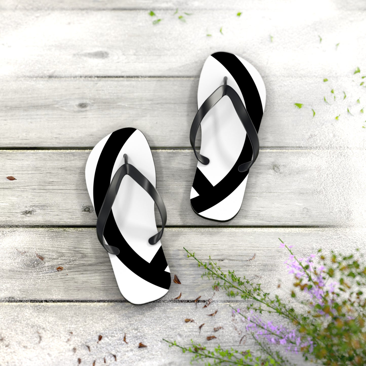 Peace Sign Flip Flops