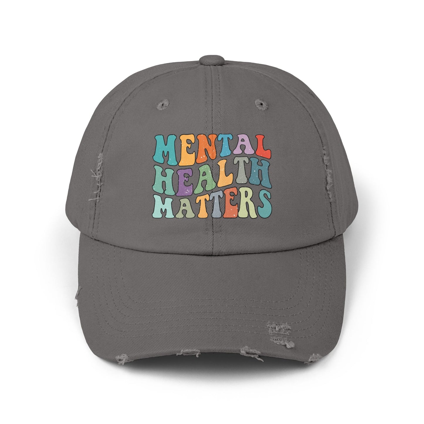 Mental Health Matters Distressed Hat