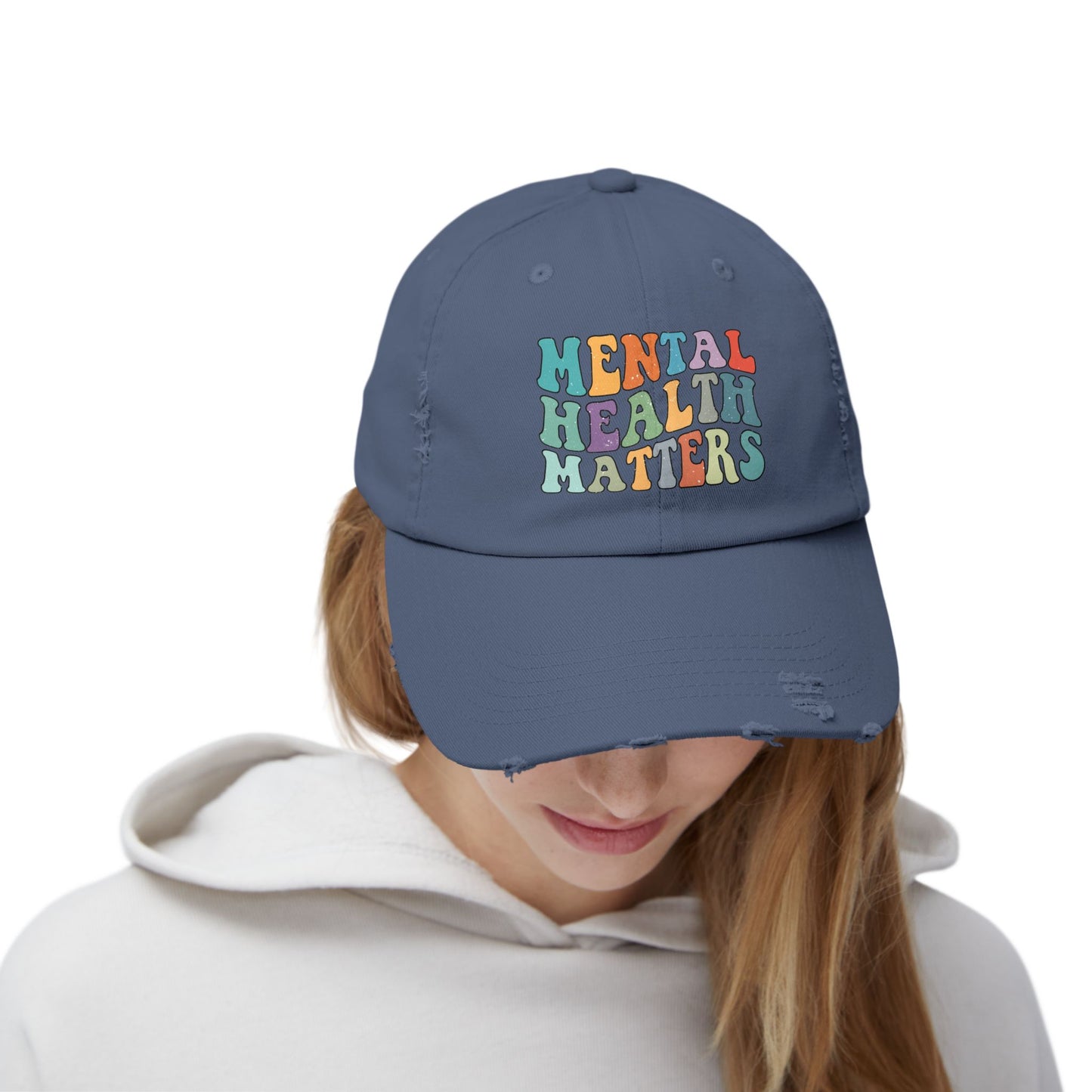Mental Health Matters Distressed Hat