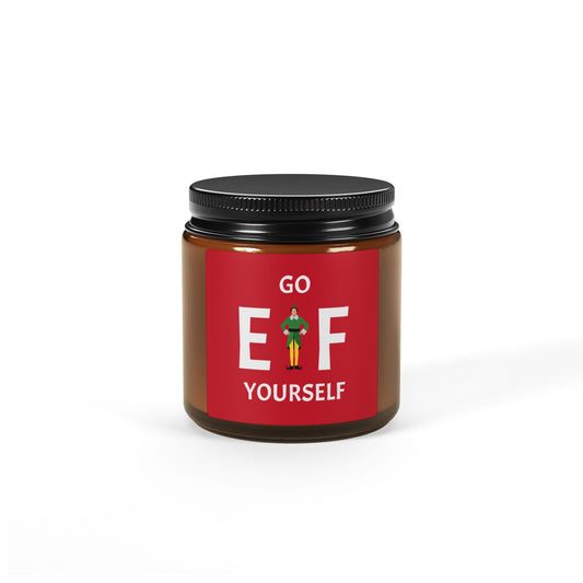 Go Elf Yourself Holiday Christmas Candle