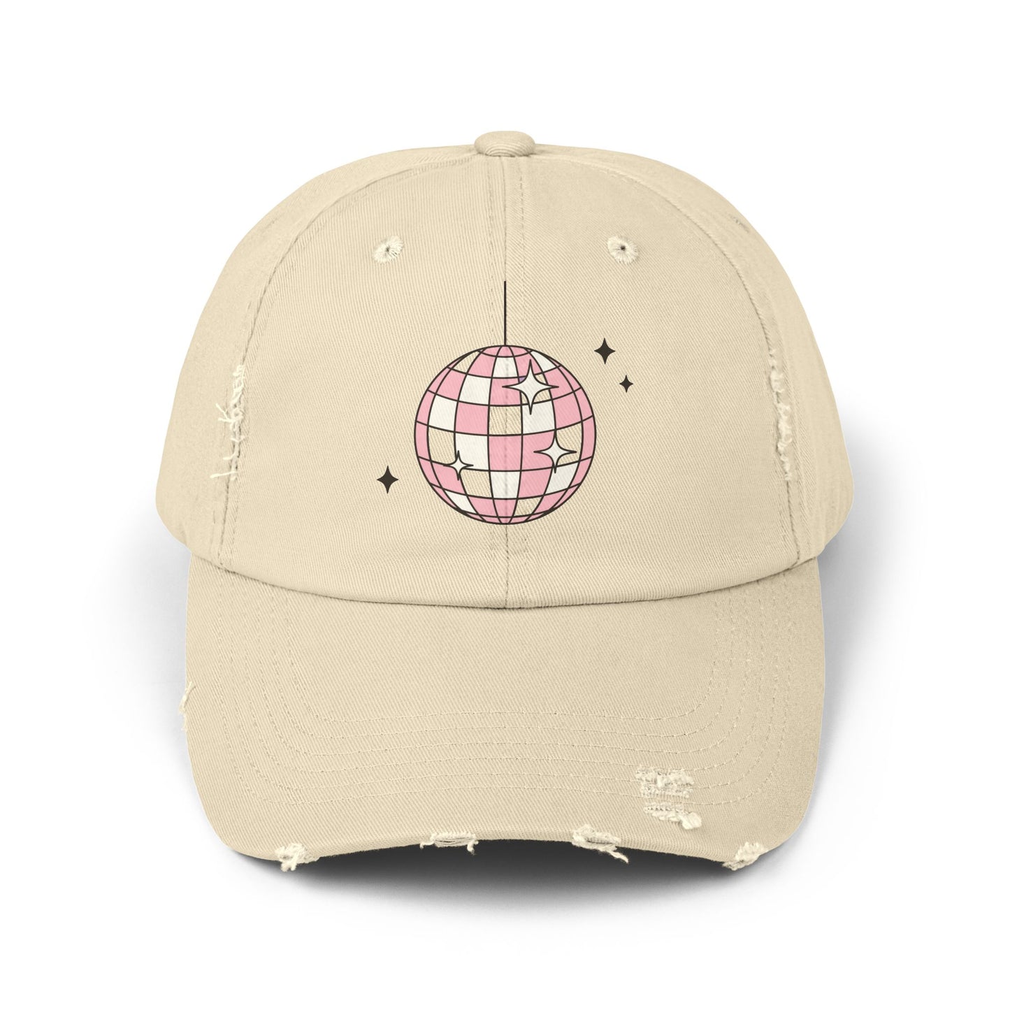 Pink Disco Ball Hat