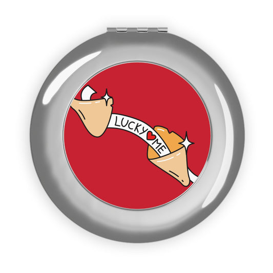 Lucky Me Compact Travel Mirror