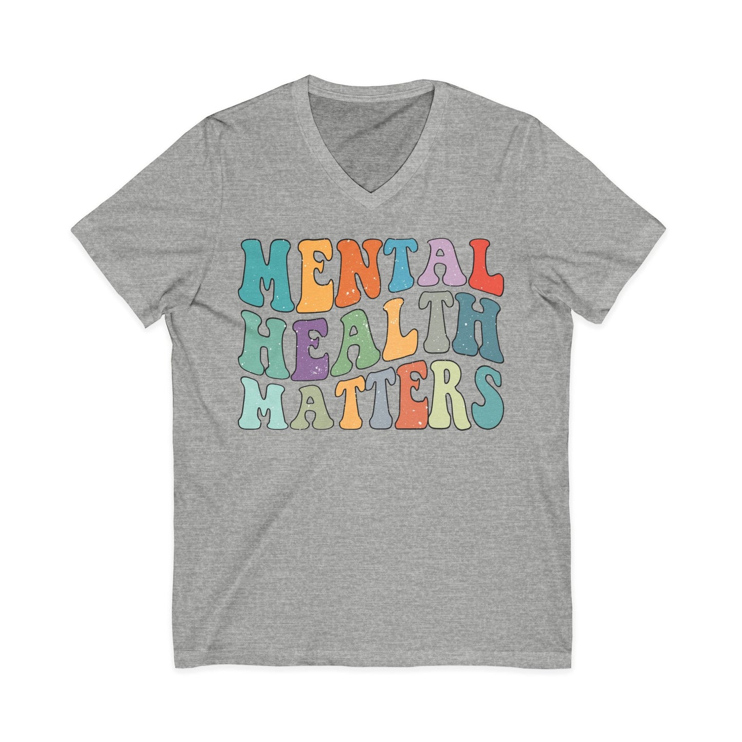 Mental Health Matters Short Sleeve V-Neck Tee