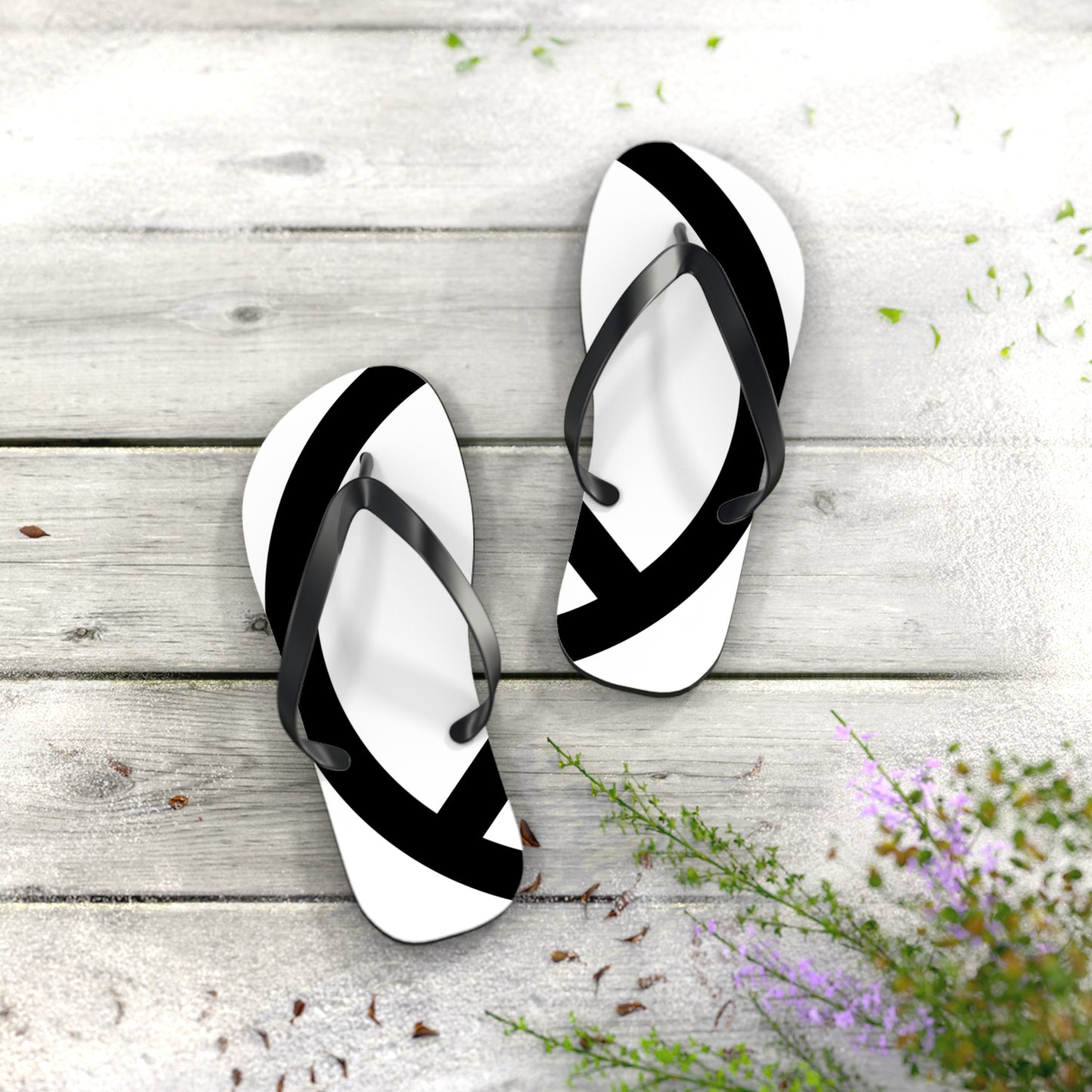 Peace Sign Flip Flops