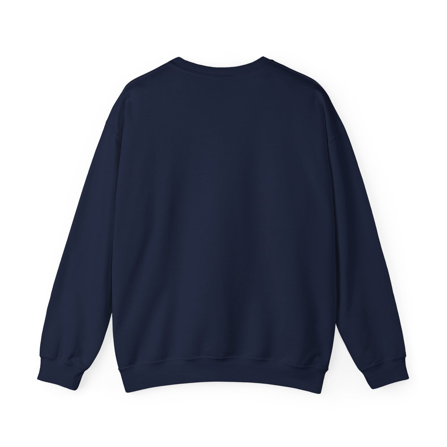 Evil Eye Hamsa Classic White Crewneck Sweatshirt — Unisex Heavy Blend Crew