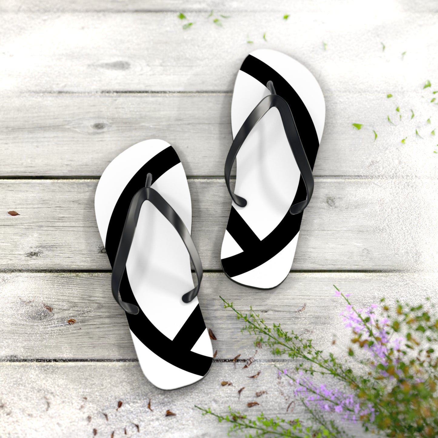 Peace Sign Flip Flops