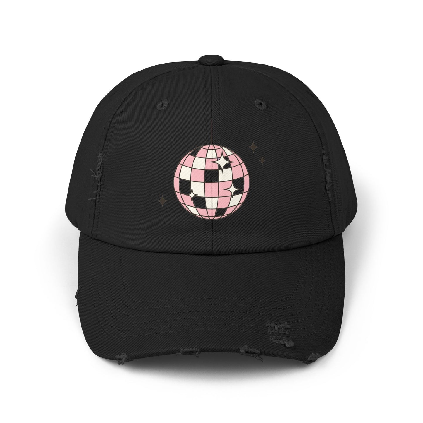 Pink Disco Ball Hat