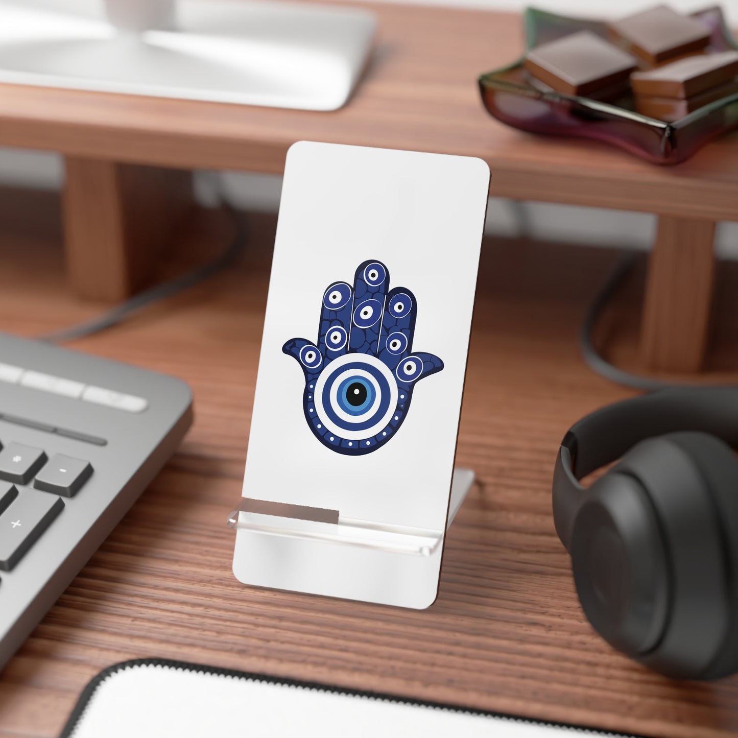 Evil Eye Mobile Display Stand for Smartphones