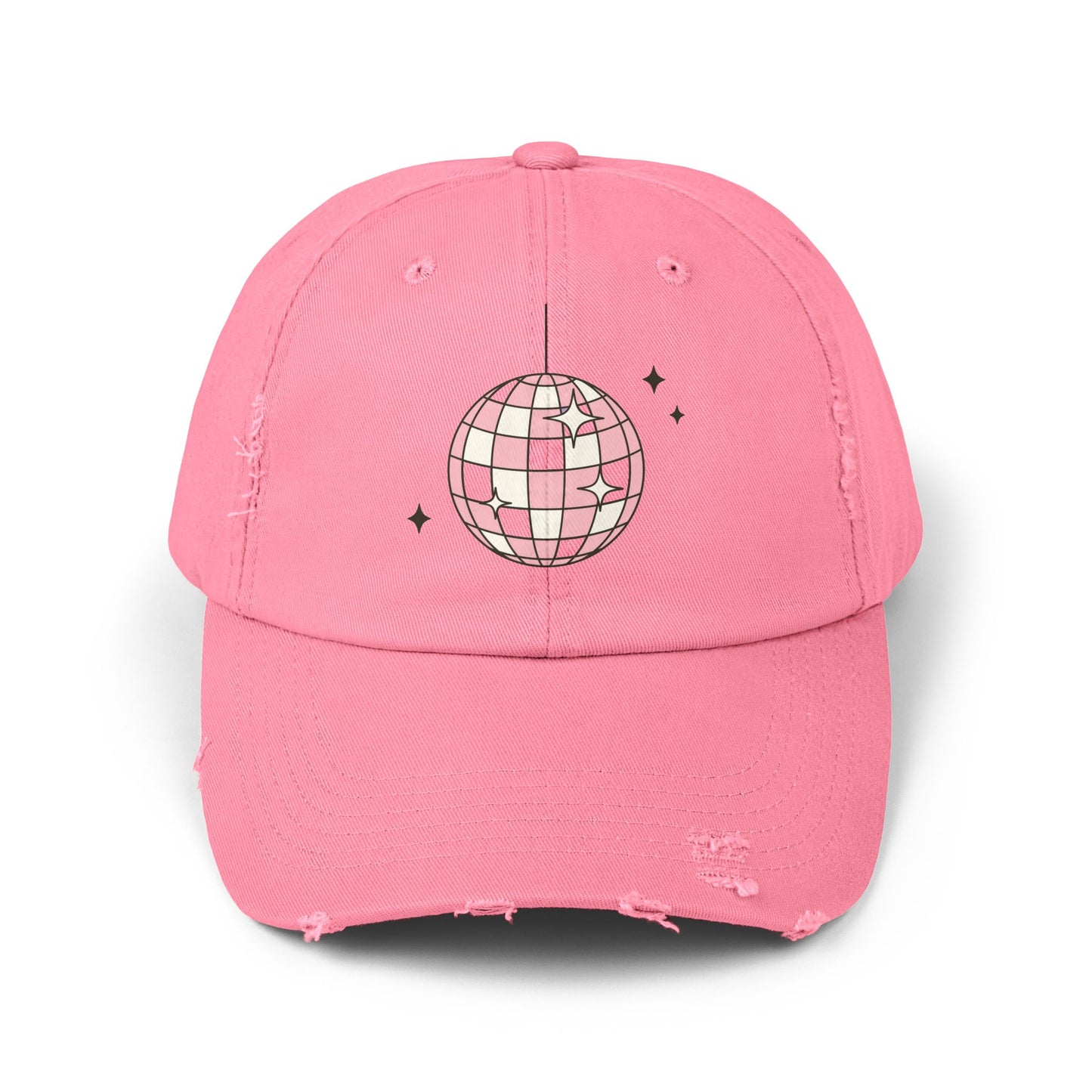 Pink Disco Ball Hat