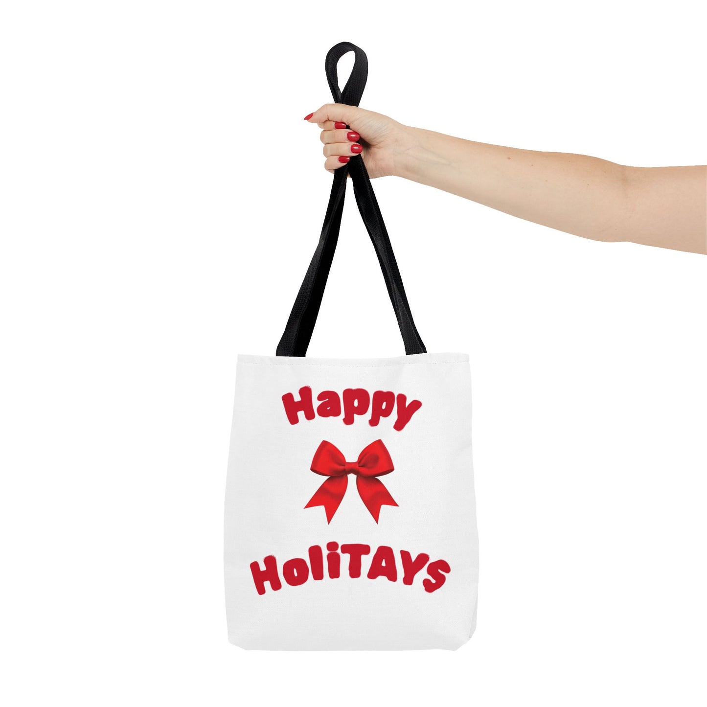 Happy HoliTAYS Holiday Christmas Tote Bag