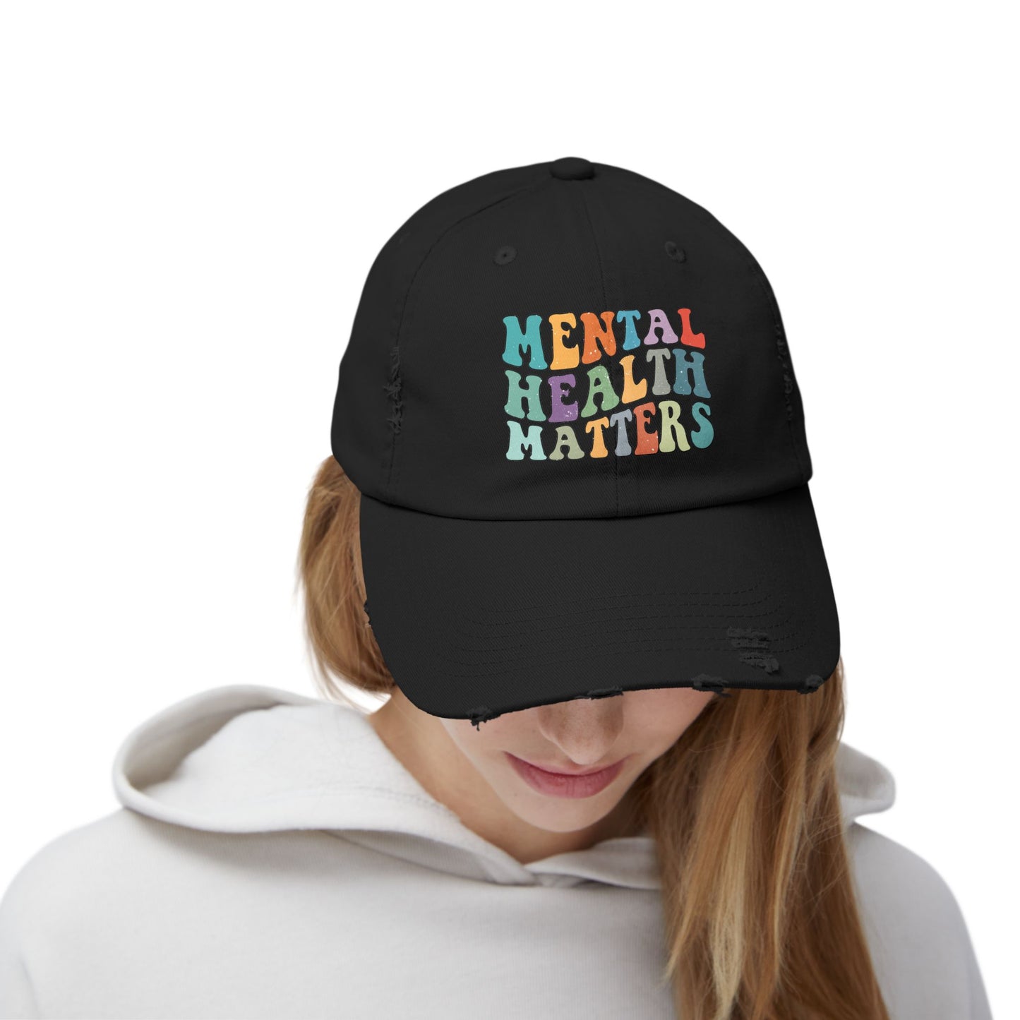 Mental Health Matters Distressed Hat