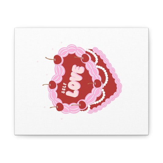 Self Love Cake Canvas