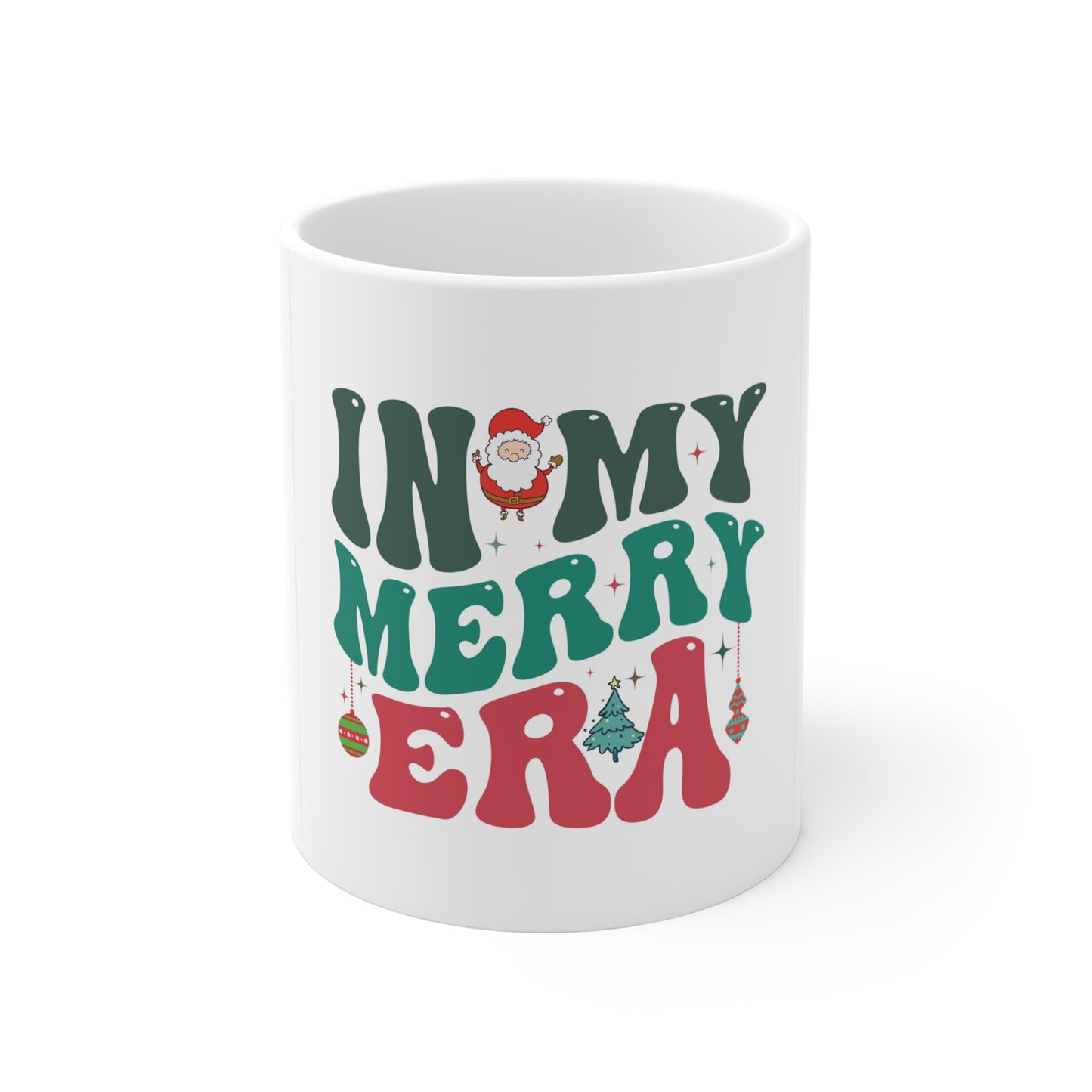 In My Merry Era Christmas Mug, Christmas Mug, Holiday Mug