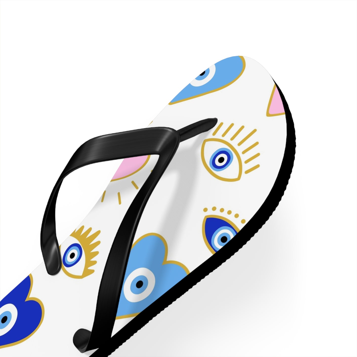 Evil Eye Flip Flops