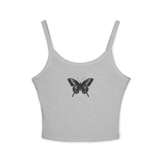 Women's Butterfly Spaghetti Strap Tank Top