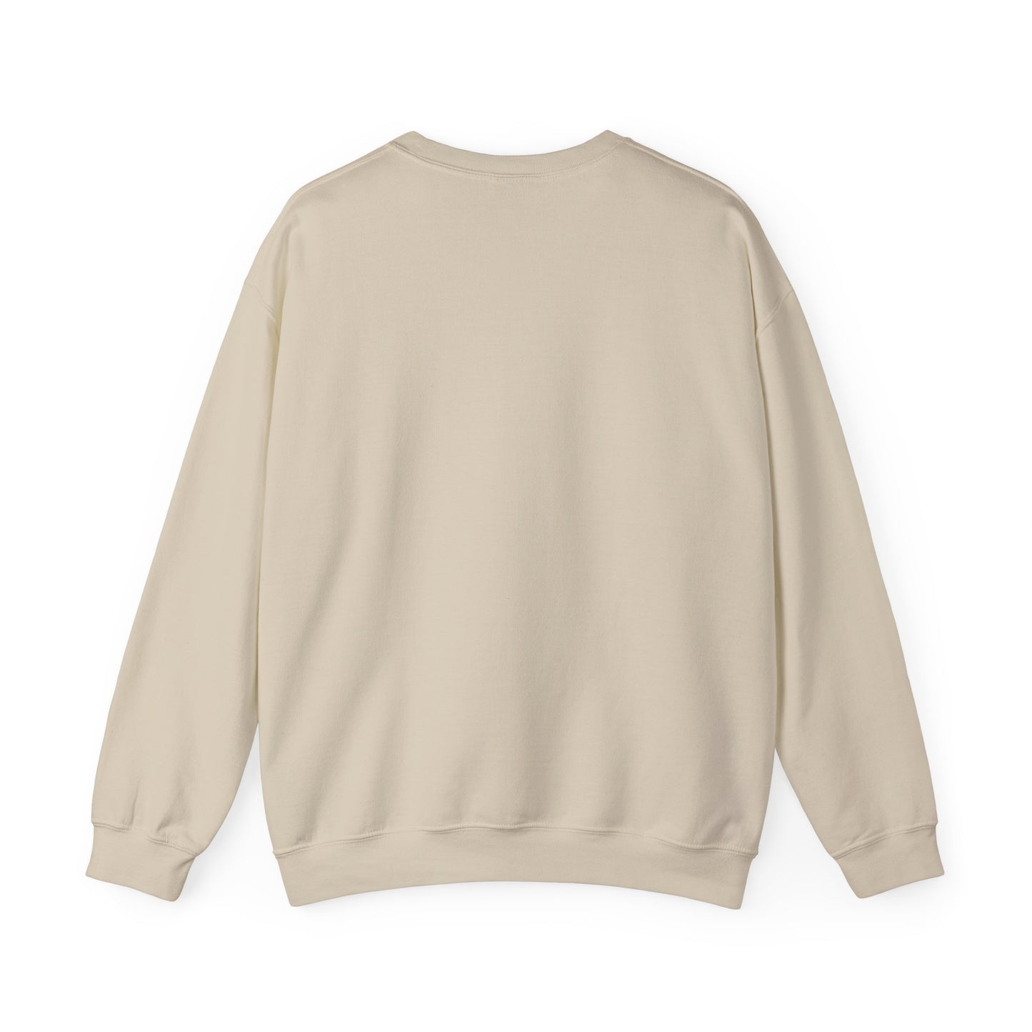 Evil Eye Hamsa Classic White Crewneck Sweatshirt — Unisex Heavy Blend Crew