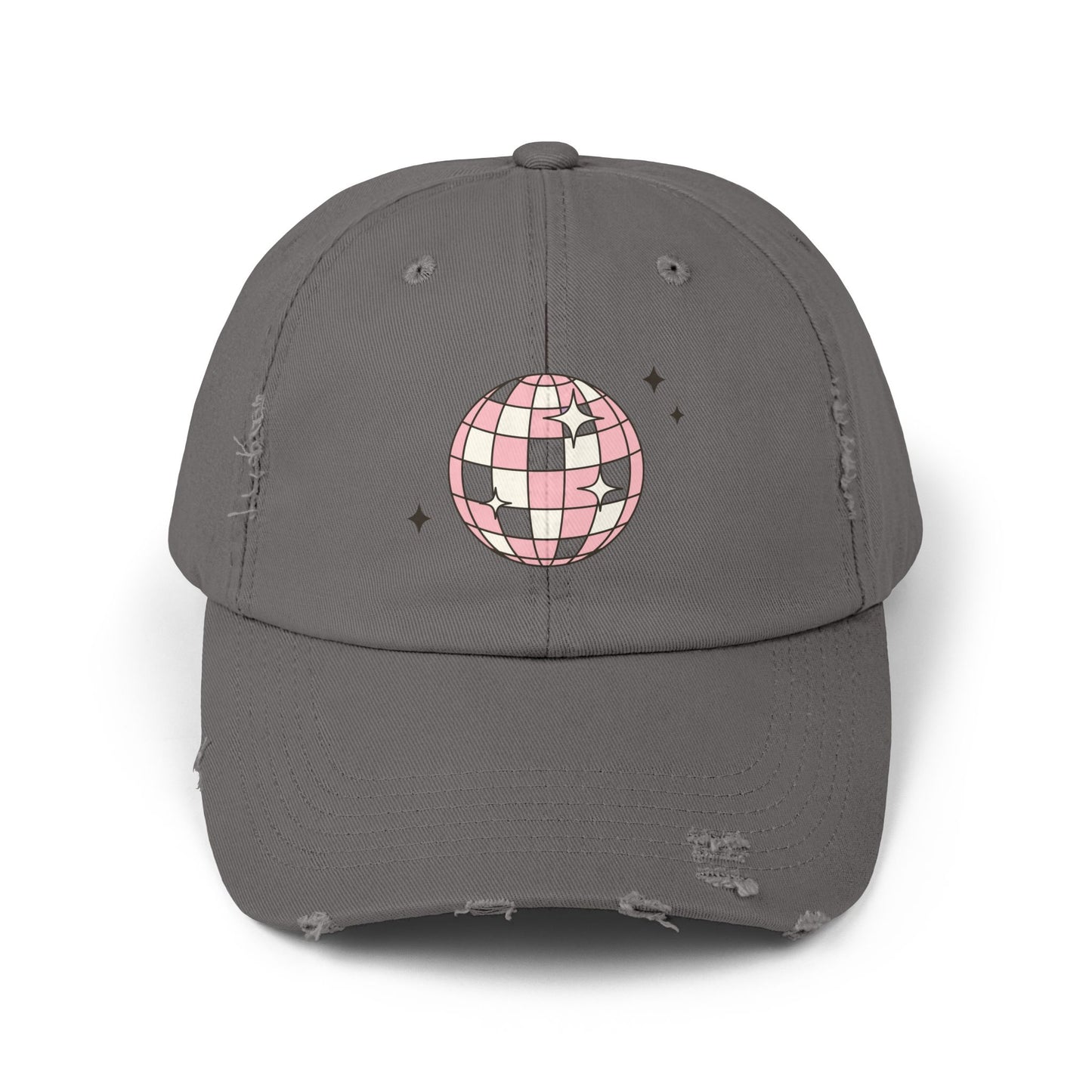 Pink Disco Ball Hat
