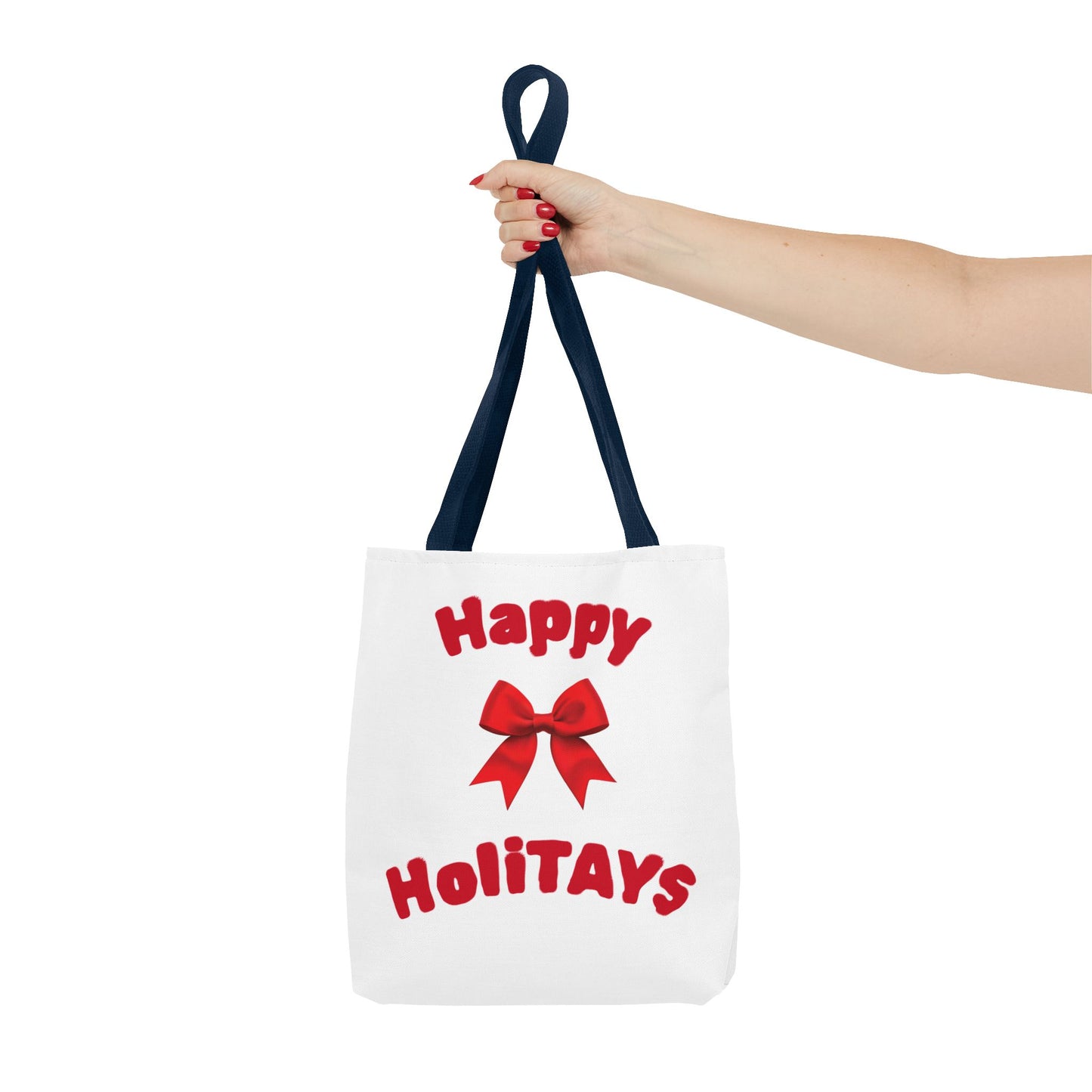 Happy HoliTAYS Holiday Christmas Tote Bag